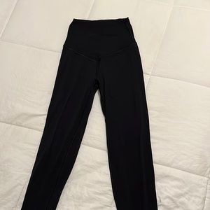 Aerie Black Crossover Leggings
